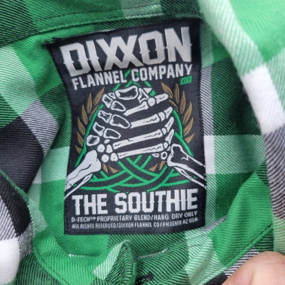 Dixxon Flannel Company‎ "The Southie" Long Sleeve Flannel Shirt Sz XLT w/Buttons